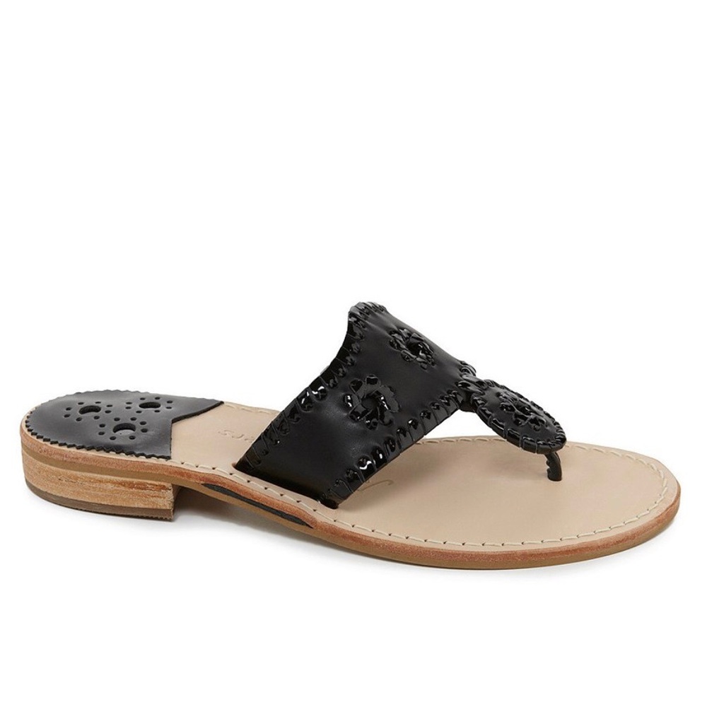 Jack Rogers Palm Beach Leather Sandal